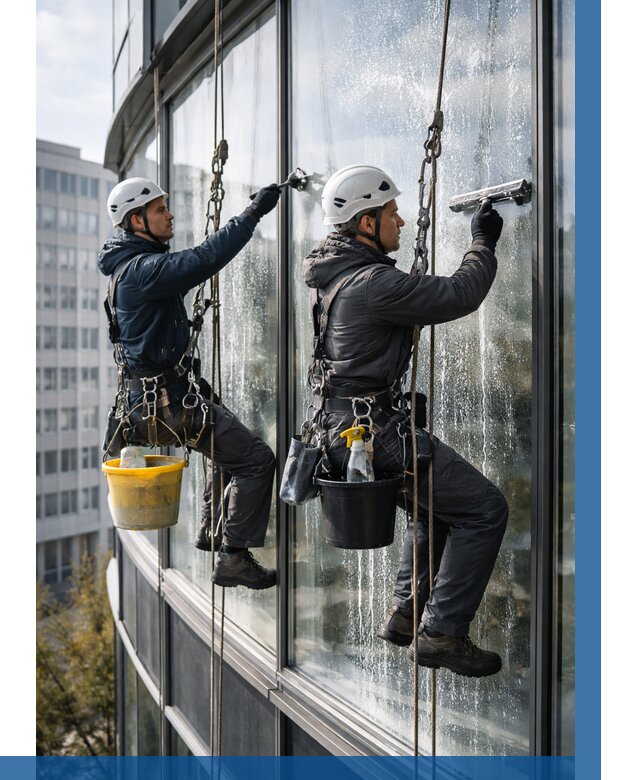 Мойка панорамных окон в Шатуре от 359 р. заказать у ВЫСОТНИК-Штр