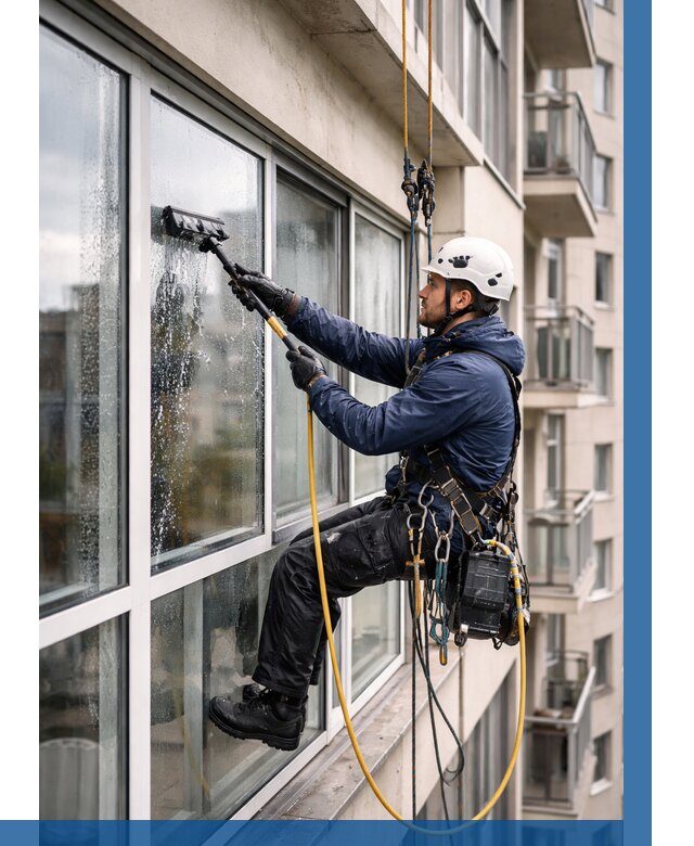 Мойка балконного остекления в Шатуре от 3585 р. | ВЫСОТНИК-Штр