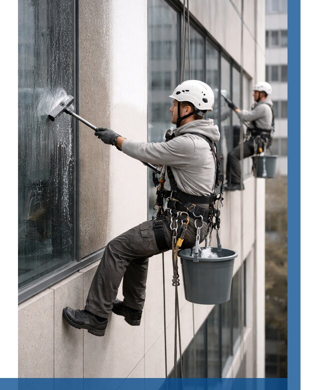 Мойка фасадов зданий в Шатуре под ключ от 359 р. | ВЫСОТНИК-Штр