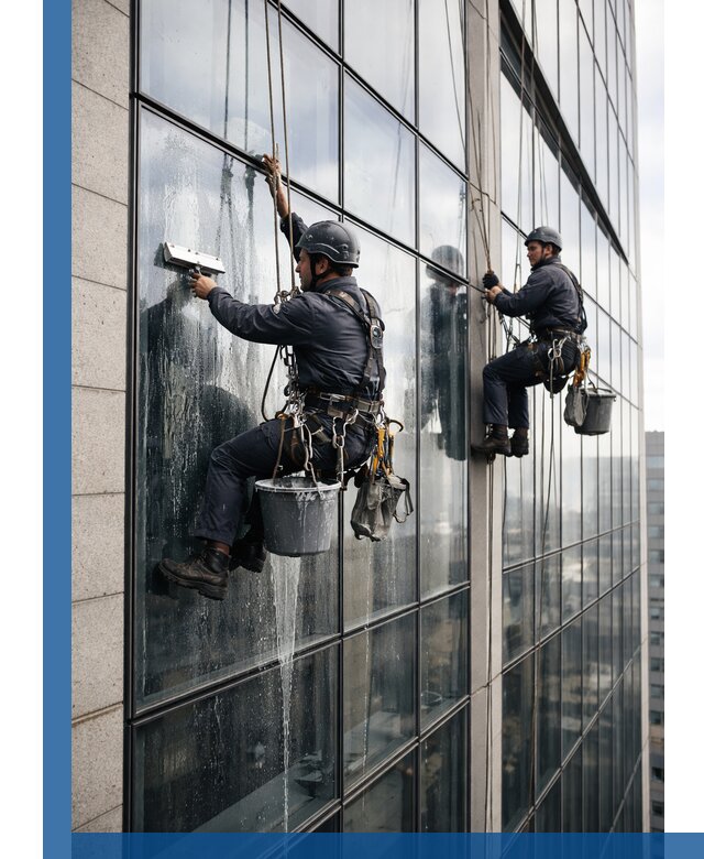 Профессиональная мойка стеклянных фасадов зданий в Шатуре
