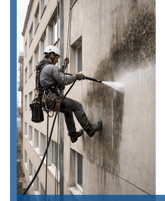 Профессиональная очистка фасадов от плесени в Шатуре