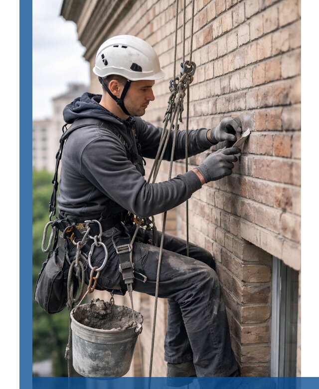 Качественный ремонт кирпичной кладки фасада в Шатуре с гарантией