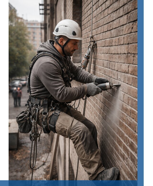 Расшивка кирпичных швов в Шатуре от 615 р. | ВЫСОТНИК-Штр