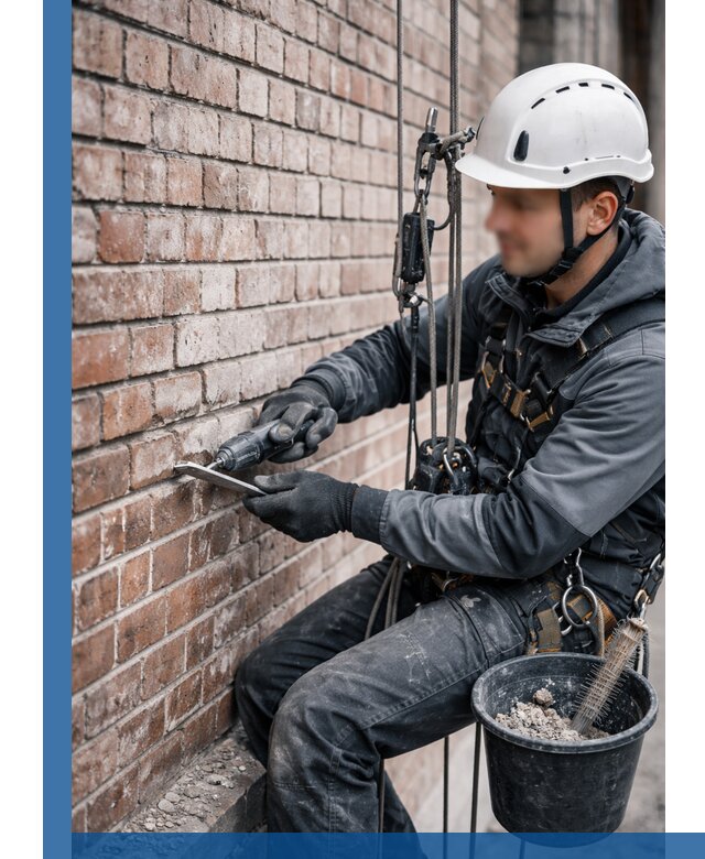 Расшивка кирпичных швов фасадов и стен, ремонт в Шатуре