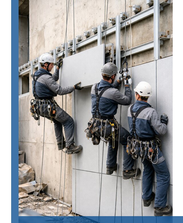 Монтаж вентилируемого фасада в Шатуре под ключ с гарантией качества