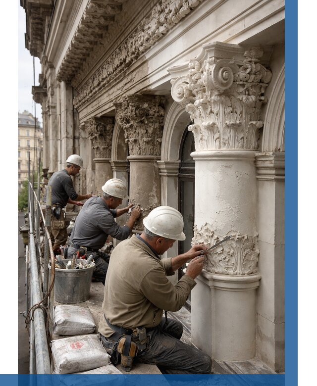 Реставрация фасадной лепнины в Шатуре от 2561 р. | ВЫСОТНИК-Штр