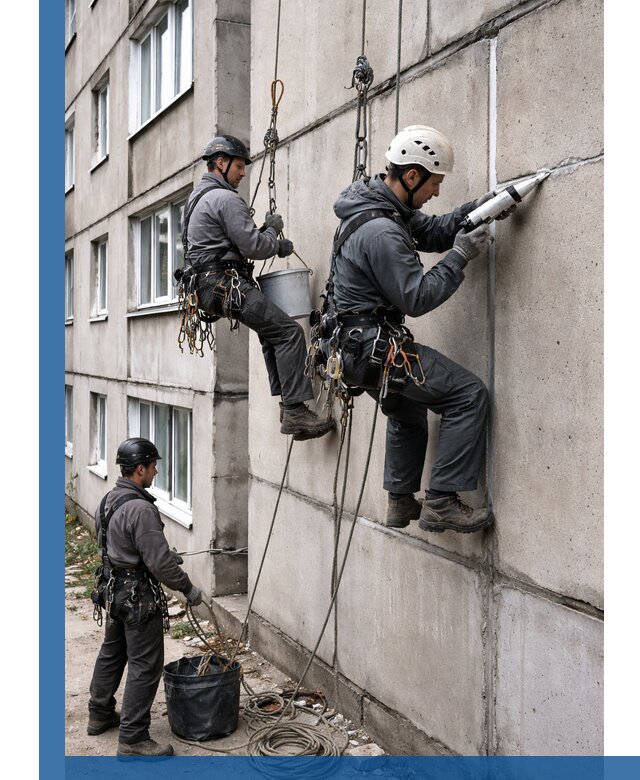 Герметизация межпанельных швов в Шатуре с гарантией герметичности