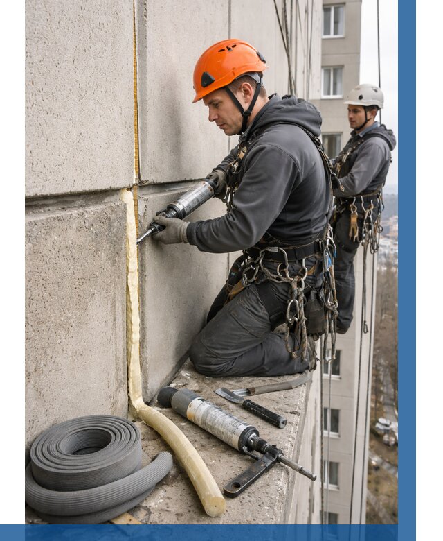 Теплый шов межпанельные швы в Шатуре от 717 р. | ВЫСОТНИК-Штр