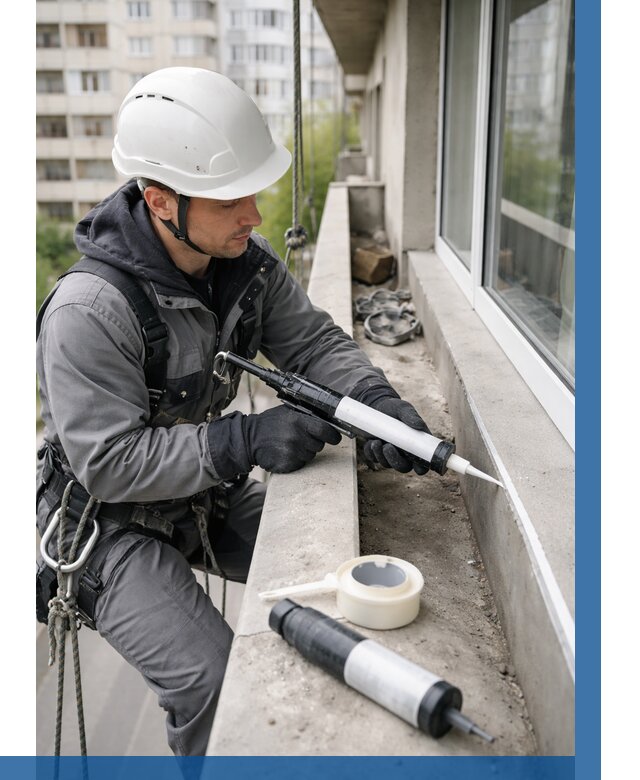 Герметизация швов лоджии в Шатуре от 4610 р. | ВЫСОТНИК-Штр