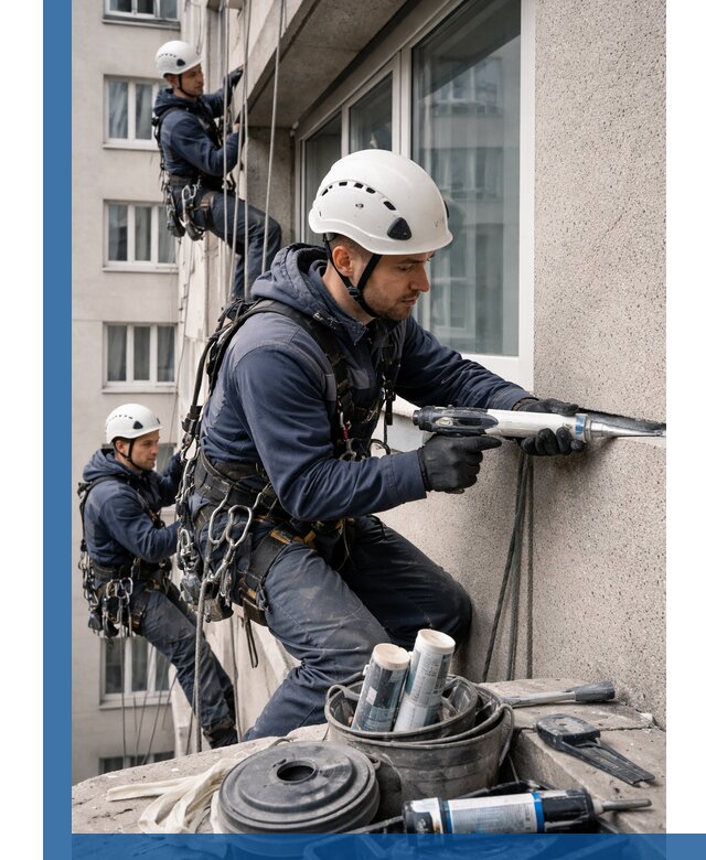 Герметизация швов лоджии в Шатуре профессионально и надежно