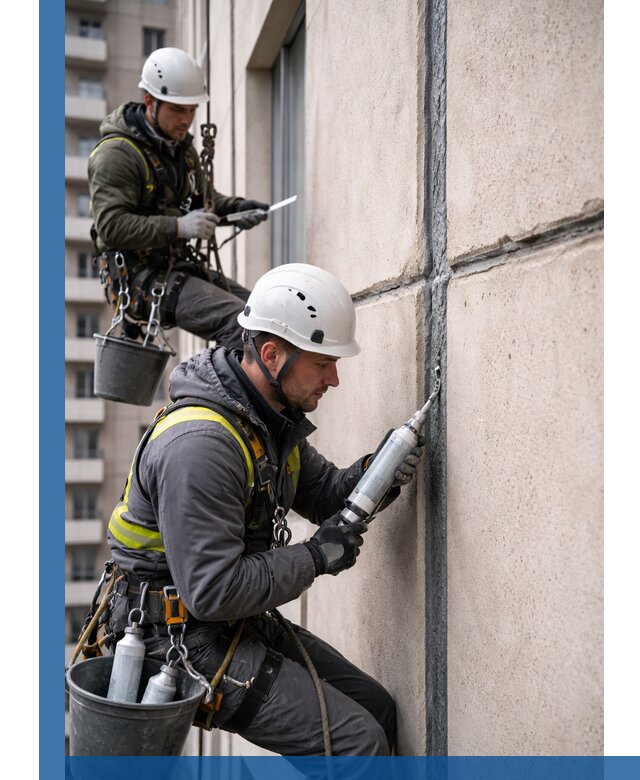 Герметизация деформационных швов фасада в Шатуре качественно