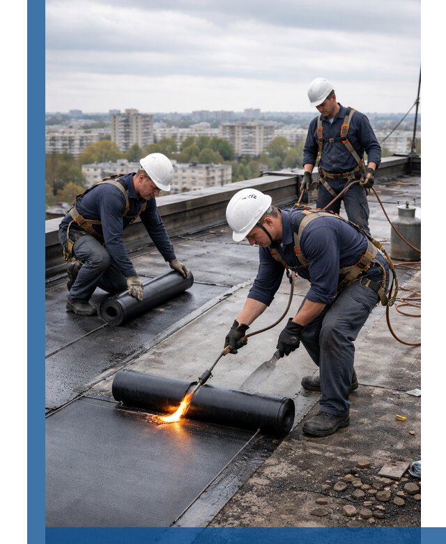 Ремонт наплавляемой кровли в Шатуре качественно и надежно