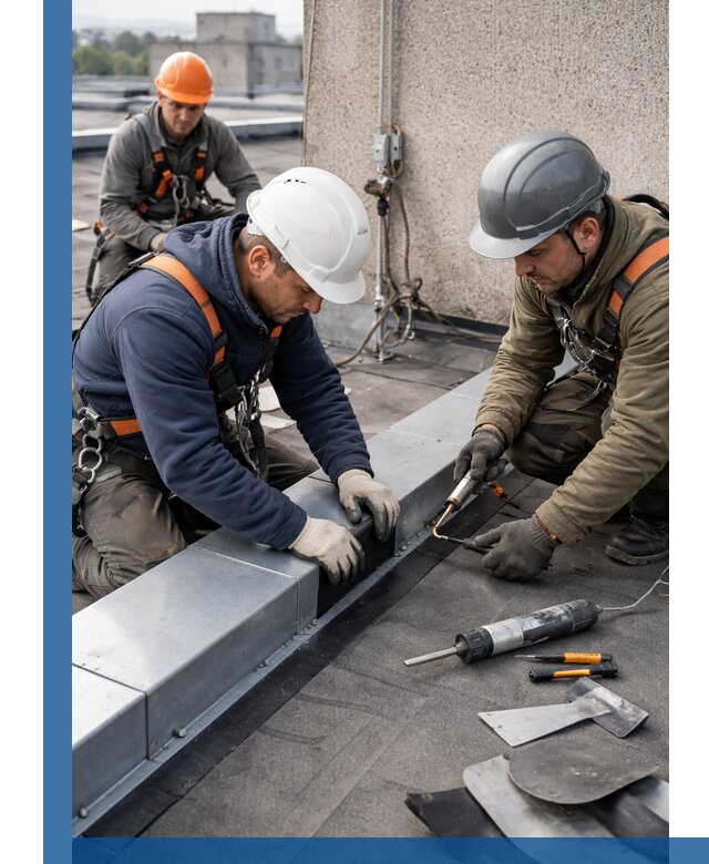 Ремонт кровельных примыканий в Шатуре профессионально