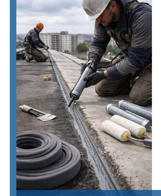 Герметизация швов кровли в Шатуре с гарантией герметичности