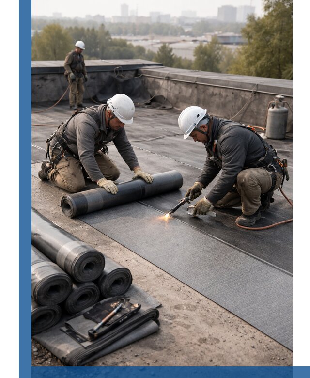 Монтаж мягкой кровли в Шатуре профессионально и надежно