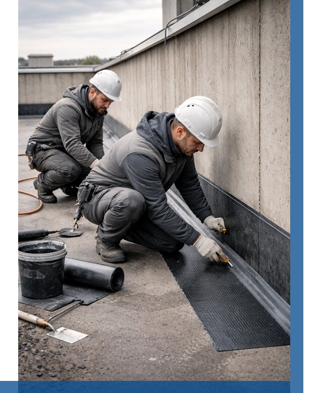 Гидроизоляция примыканий на кровле в Шатуре от 922 р. | ВЫСОТНИК-Штр