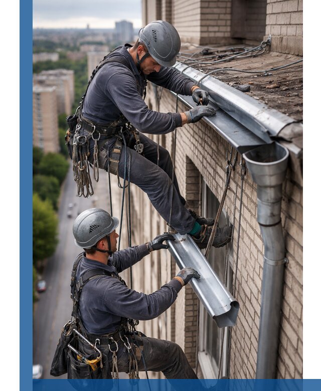 Ремонт водосточных желобов в Шатуре, быстро и качественно