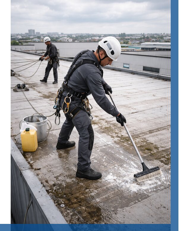 Очистка крыши по графику в Шатуре от 7683 р. | ВЫСОТНИК-Штр