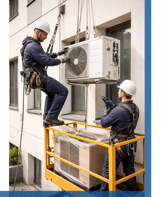 Демонтаж внешнего блока кондиционера в Шатуре от 3585 р. | ВЫСОТНИК-Штр