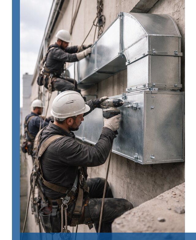 Профессиональный монтаж вентиляционных коробов в Шатуре под ключ