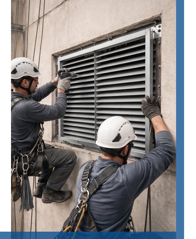 Монтаж вентиляционных решеток в Шатуре от 4610 р. | ВЫСОТНИК-Штр