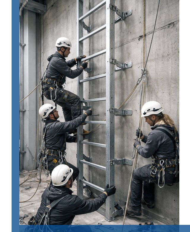 Монтаж металлических лестниц в Шатуре под ключ со гарантией