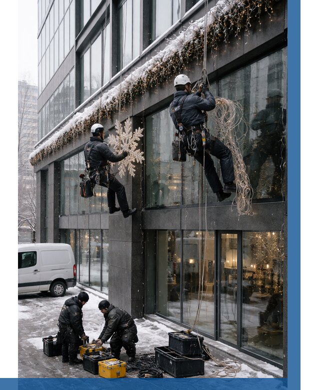 Демонтаж новогоднего оформления в Шатуре от 5634 р. | ВЫСОТНИК-Штр