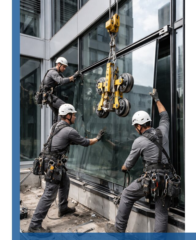 Структурное остекление фасадов в Шатуре монтаж и обслуживание