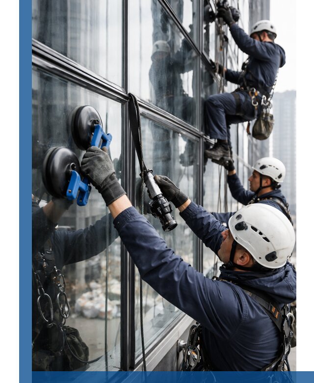 Радиусное остекление фасадов под ключ в Шатуре с гарантиями