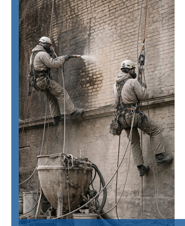 Пескоструйная очистка фасадов в Шатуре профессионально