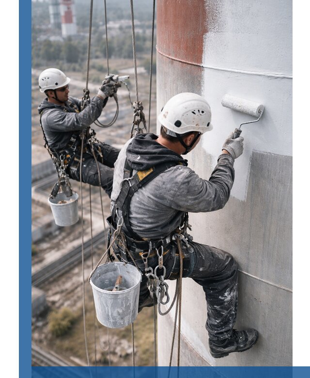Покраска дымовых труб в Шатуре: антикоррозийная защита и восстановление