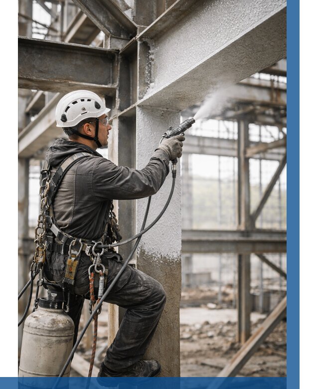 Огнезащита металлоконструкций от 768 р. | ВЫСОТНИК-Штр в Шатуре