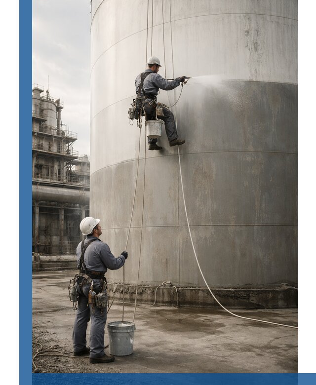 Покраска стальных резервуаров и емкостей в Шатуре профессионально