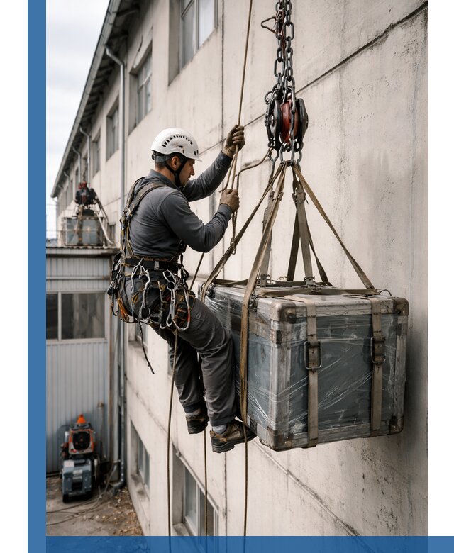 Подъем грузов на высоту в Шатуре для промышленных объектов