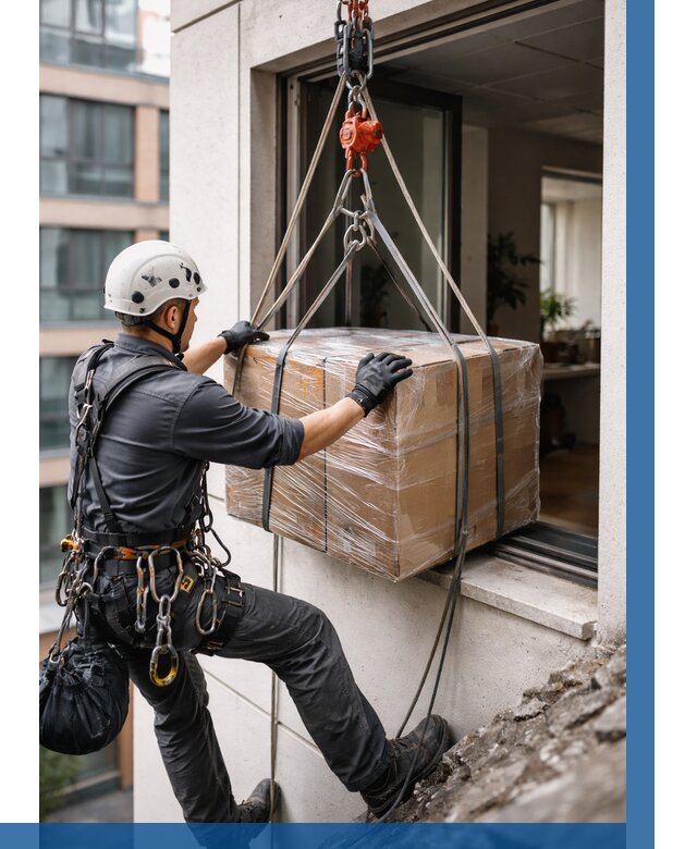 Подъем груза через окно в Шатуре от 4610 р. | ВЫСОТНИК-Штр