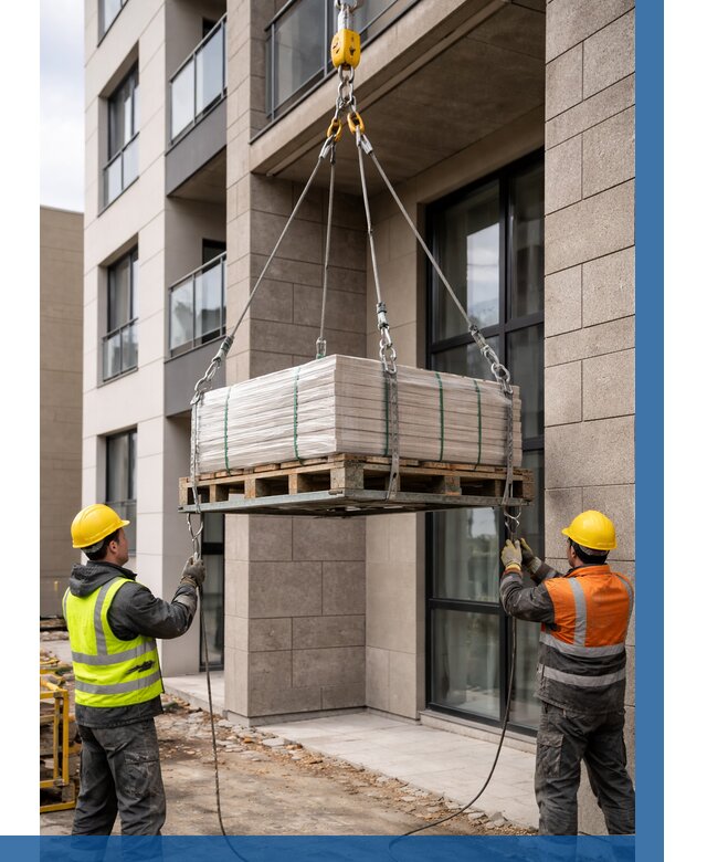 Подъем керамогранита на этаж в Шатуре от 3585 р. | ВЫСОТНИК-Штр