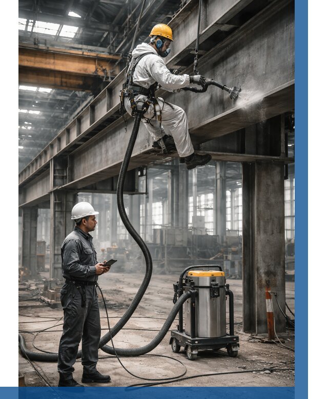 Обеспыливание конструкций в цехе в Шатуре от 4302 р. | ВЫСОТНИК-Штр