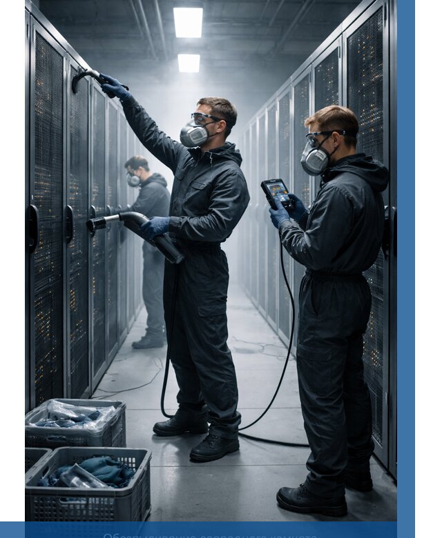 Обеспыливание серверной комнаты в Шатуре от 4610 р. | ВЫСОТНИК-Штр