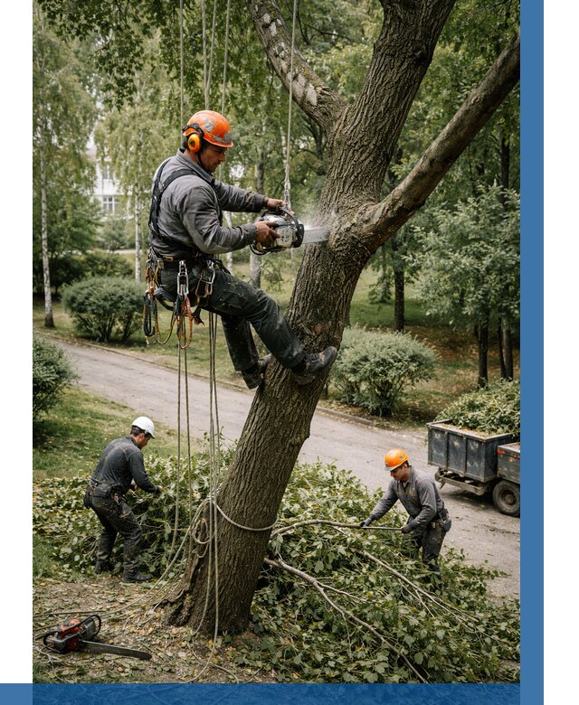 Кронирование деревьев в Шатуре от 6659 р. | ВЫСОТНИК-Штр