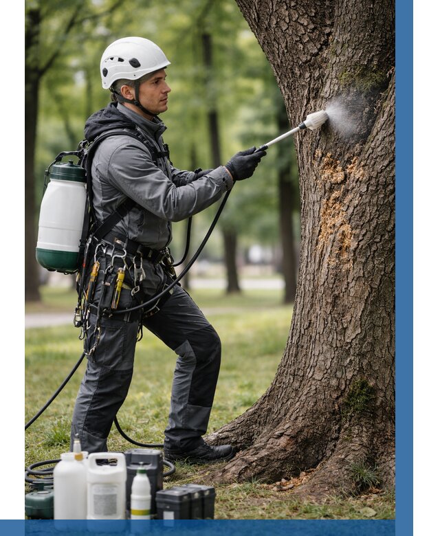 Обработка деревьев от вредителей в Шатуре от 4610 р. | ВЫСОТНИК-Штр