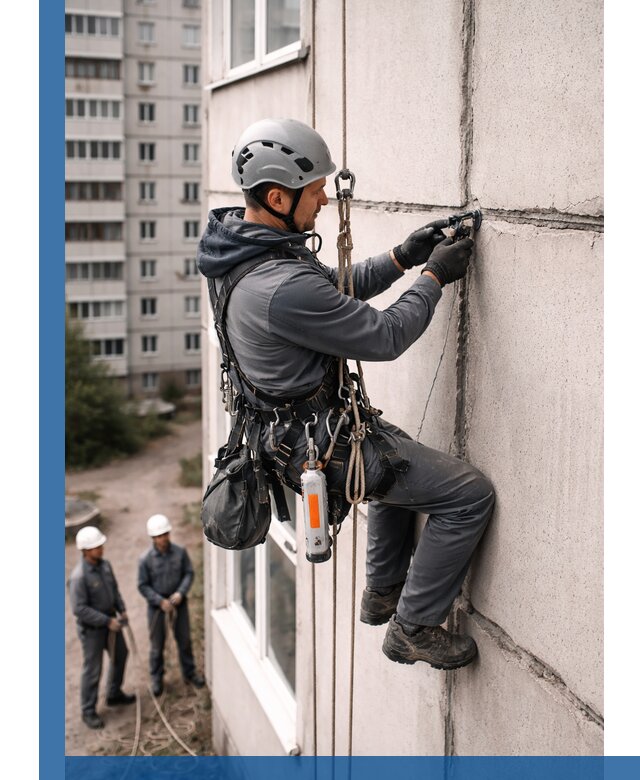 Обследование межпанельных швов и герметизация в Шатуре